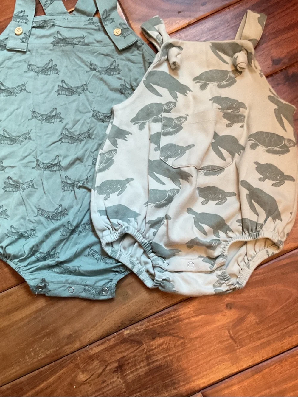 Two Kate Quinn Rompers